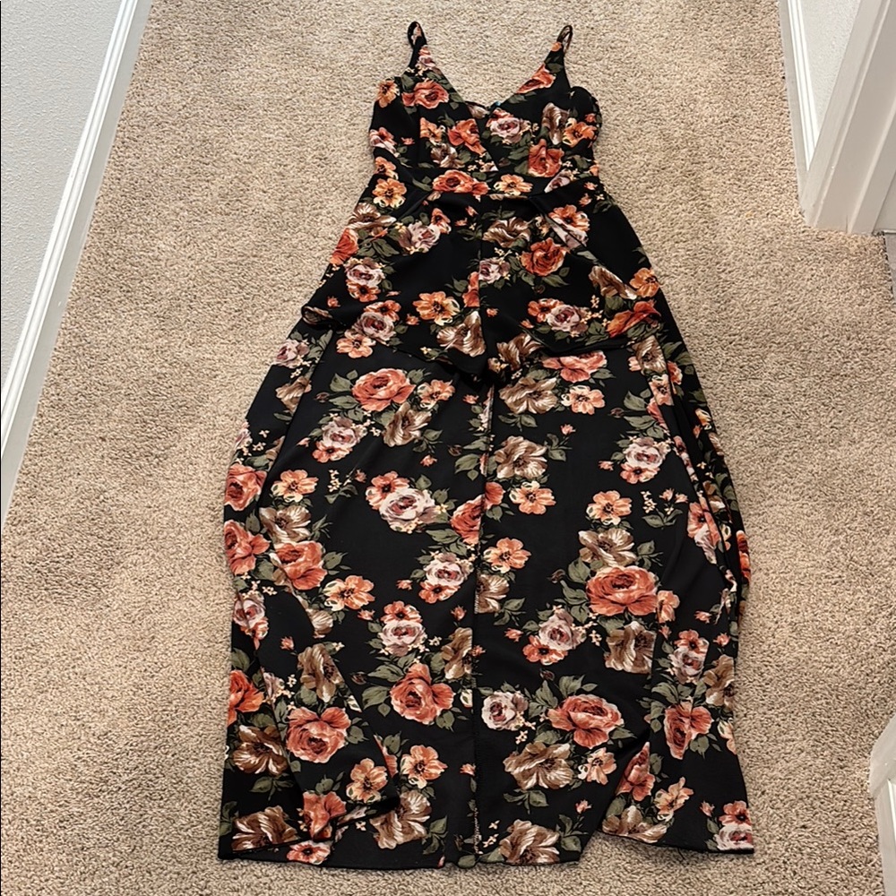 Fashion Nova Romper Maxi Dress